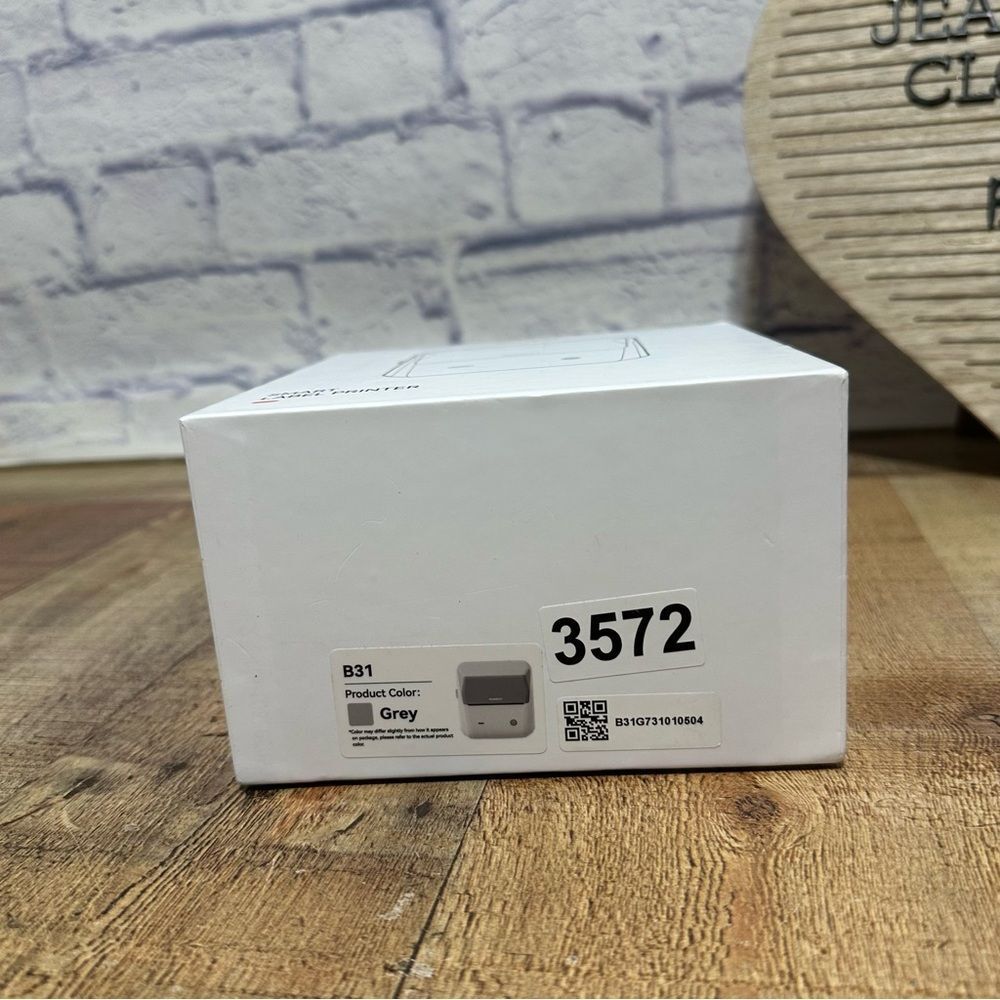 NIIMBOT B31 Label Maker Machine, 3 Inch Portable Label Printer Thermal Sticker - Picture 6 of 10